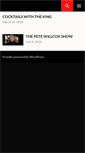 Mobile Screenshot of petewillcoxshow.com
